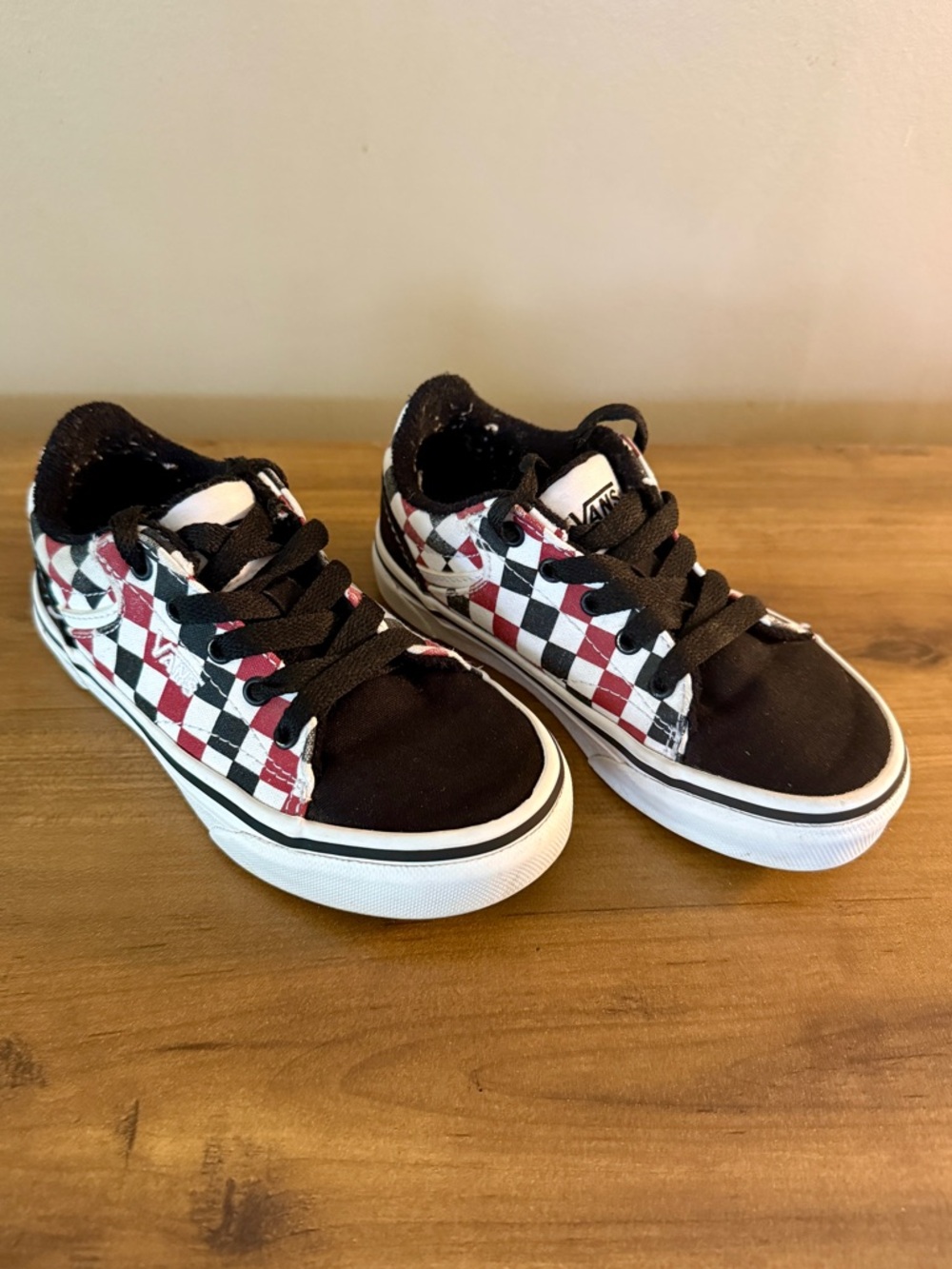 Vans Seldan Toddler Size 11 Checkerboard Sneakers